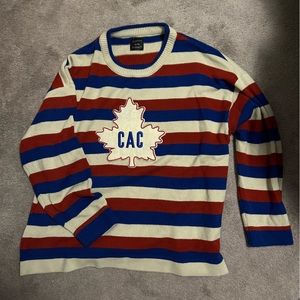 Montreal Canadiens barberpole sweater